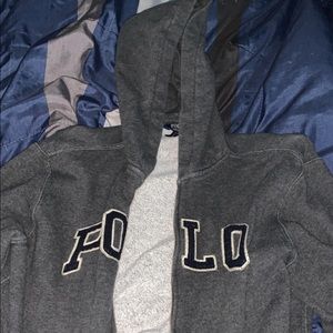 polo ralph lauren zip up hoodie
